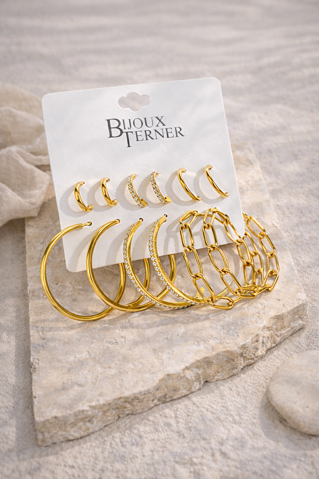 Hoop Earrings Set